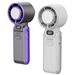 High-Speed Cooling Ice Pack Handheld Outdoor Portable Foldable Small Neck Fan Digital Display Stepless Speed Regulation_maomaolike.com