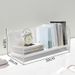 Bookshelf Desktop Rental Room Small Apartment Multi-Functional Storage Desk Office Storage Rack Acrylic Wooden Student Use_maomaolike.com