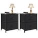 Living Room Cabinet Layers Set Of 2 Fabric Drawers Beside Nightstand Table Closet Chest Clothes Display Cabinet Of Furniture_maomaolike.com