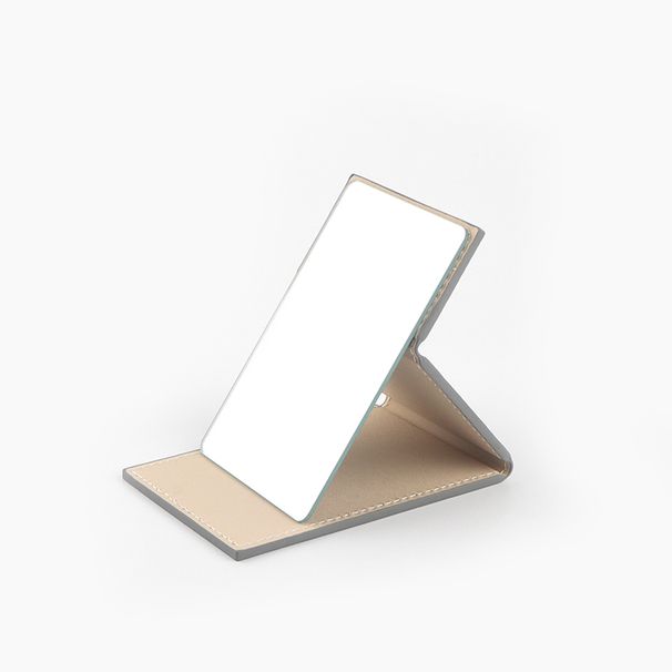 Square Polyurethane Magnetic Makeup Mirror, Mini Portable Pocket Compact Mirror, Creative Handheld Beauty Vanity Mirror For Daily Outdoor Travel
_maomaolike.com