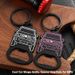 Matte Black Gold Plated Zinc Alloy Enamel Keyring Bottle Opener Support Custom 2D/3D Logo Portable EDC Tool For Home Bar Party Gift
_maomaolike.com