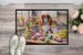 Decorating Easter Cavalier Spaniel Doormat Front Door Mat Indoor Outdoor Rugs For Entryway, Non Slip Washable Low Pile, 24H X 36W_maomaolike.com