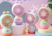 Macaron Color Soft Cute Rabbit Handheld Student Summer Festival Prize Small Gift Wholesale Electric Fan_maomaolike.com
