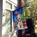 Wheaten Terrier Christmas Reindeer House Flag Large Porch Sleeve Pole Decorative Outside Yard Banner Artwork Wall Hanging, Polyester, House Size, Multicolor_maomaolike.com