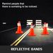 VEVOR 20Pack 18" Traffic Cones, Safety Road Parking Cones PVC Base, Orange Traffic Cone With Reflective Collars, Hazard Construction Cones For Home Traffic Parking_maomaolike.com