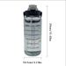 2000ml Bottle Straw Female Girls Portable Travel Bottles Fitness Bike Cup Summer Cold Water Jug With Time Marker_maomaolike.com