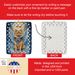 Finnish Spitz My Angel Porcelain Ornament Christmas Tree Hanging Decorations For Home Christmas Holiday, Rectangle, Gift, Multicolor_maomaolike.com