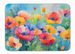 Anemones In Watercolor Memory Foam Kitchen Mat Machine Washable Anti-Fatigue Mat Cushion Comfort Bath Mat Or Kitchen Rug_maomaolike.com