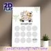 Safari Animal Reward Chart Painting Poster, Watercolor Cute Cartoon Safari Animals In Off-road Vehicle Poster, Motivational Design For Tracking_maomaolike.com