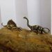 Creative Copper-Plated Small Jurassic Dinosaur Tea Pet Realistic Hand-Made Model Home Decoration Ornament_maomaolike.com
