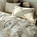 Single Size Cool Ice Silk Bed Linen Kit, Four Piece Summer Bedding Set, Lightweight Duvet Cover Sheet For Student Dorm Daily Night Rest Use
_maomaolike.com