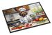 Wirehaired Pointing Griffon The Chef Doormat Front Door Mat Indoor Outdoor Rugs For Entryway, Non Slip Washable Low Pile, 24H X 36W_maomaolike.com