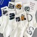 Unisex Socks Men's mid-tube ins Hipster High profile Level stockings Student letter long tube sports basketball socks_maomaolike.com