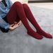 Unisex Stretch thigh socks Exercise socks Men's over-the-knee stockings Breathable cotton socks Dance socks Women's socks Yoga socks_maomaolike.com