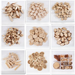 Small Wood Chips Handmade Materials Branch Round Pieces Kindergarten Activities DIY Environmental Creation Natural Log_maomaolike.com
