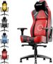 Ergonomic Gaming Chair – Premium Adjustable PC Racing Chair With Lumbar Support & Massage, Heavy-Duty Design For Long Gaming Sessions (Red)_maomaolike.com