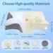 Butterfly-shaped Neck Sleep Slow Rebound Memory Cervical Pillow, Pillow Core_maomaolike.com