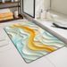 Bathroom Mat Toilet Mat Shower Mat Entrance Rug Absorbent Non-Slip Mat Soft Quick-Dry Machine Washable_maomaolike.com