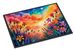 Alstroemerias In Color Doormat Front Door Mat Indoor Outdoor Rugs For Entryway, Non Slip Washable Low Pile, 24H X 36W_maomaolike.com