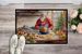 Cookies With Santa Claus Weihnachtsmann Doormat Front Door Mat Indoor Outdoor Rugs For Entryway, Non Slip Washable Low Pile, 24H X 36W_maomaolike.com