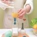 Dual purpose silicone folding funnel new kitchen household mini filter foldable oil funnel wine pourer_maomaolike.com