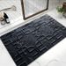 Bathroom Mat Toilet Mat Shower Mat Entrance Rug Absorbent Non-Slip Mat Soft Quick-Dry Machine Washable_maomaolike.com