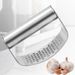 Manual Curved Garlic Press Kitchen Garlic Crusher_maomaolike.com