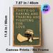 Hurling Themed Painting Poster, Vintage Style Retro Hurling Gear With Inspirational Quote Poster, Unique Decorative Piece Suitable For Home, Game Room_maomaolike.com