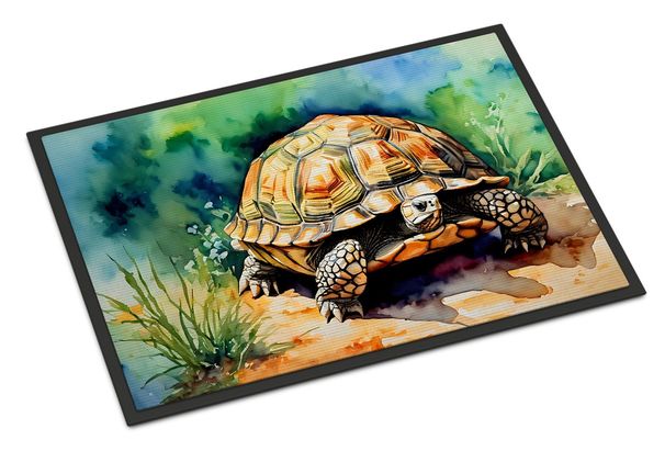 Turtles Tortoises Doormat Front Door Mat Indoor Outdoor Rugs For Entryway, Non Slip Washable Low Pile, 24H X 36W_maomaolike.com