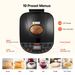 2LB 19-in-1 Bread Maker Automatic Compact Dough Machine Nonstick 3 Crust Colors_maomaolike.com