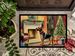Airedale Terrier Cozy Christmas Doormat Front Door Mat Indoor Outdoor Rugs For Entryway, Non Slip Washable Low Pile, 24H X 36W_maomaolike.com