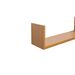 Floating Shelves 14" Wall Mounted Wood Shelves For Bathroom, Bedroom, Living Room, Kitchen, Hanging Shelf For Books/Storage/Decor With Invisible Brackets, Maple_maomaolike.com