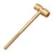 Brass Multi-Functional Mini Two-Head Round Small Copper One Sets The Tone Iron Hammer Crafts_maomaolike.com