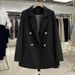 Women's Clothing metal buckle style casual versatile milky white age-reducing suit trend for small people_maomaolike.com