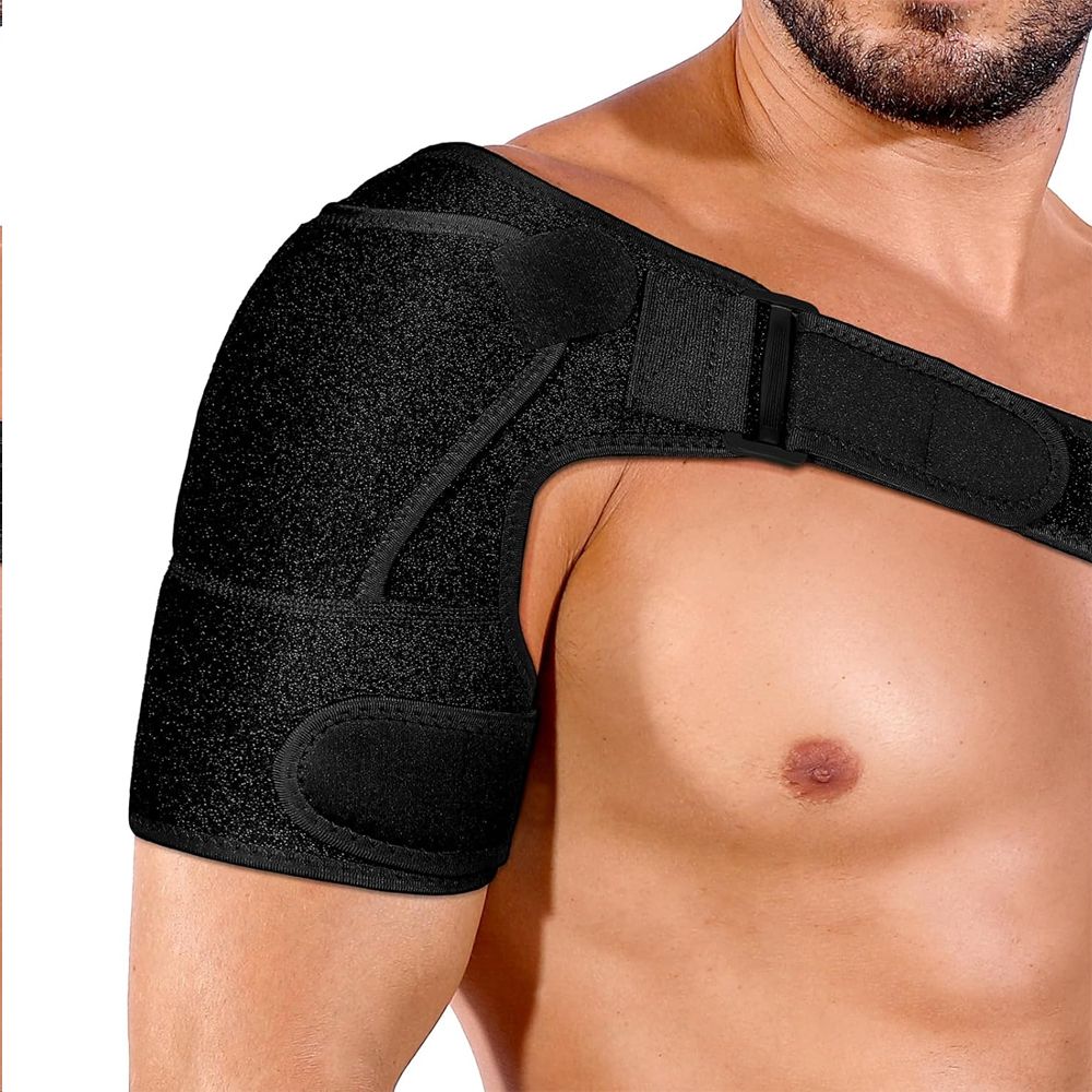 Recovery Shoulder Brace For Men And Women, Adjustable Shoulder Support Sleeve For Torn Rotator Cuff, AC Joint Relief, Shoulder Stability & Compression_maomaolike.com