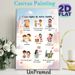 Family Rules Painting Poster, Colorful Cartoon-style Poster, Presents Kind Family Conduct Guidelines, Suitable For Home Spaces_maomaolike.com
