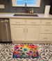 Anemones In Color Memory Foam Kitchen Mat Machine Washable Anti-Fatigue Mat Cushion Comfort Bath Mat Or Kitchen Rug_maomaolike.com