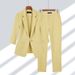 Spring Summer New Elegant Su Jacket Matching Set Women's Korean Chic Blazers Coat Pants 2 Piece Female Professional_maomaolike.com