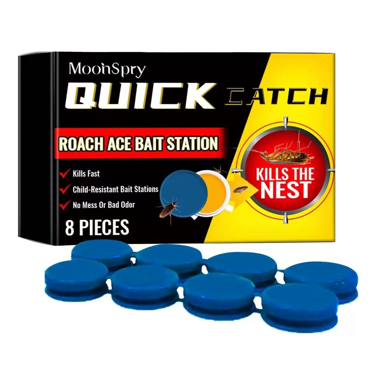 Cockroach Bait Station, Insect Repellent Cockroach Bait, Kitchen And Home Cockroach Killer And Insect Repellent Cleaner_maomaolike.com