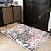 Living Room Rug,Large Rug,Oversized, Gold Leaves Design,Bedroom Rug,Soft And Thick, Machine Washable, Thickened Rug, Bedside Rug,Decorative Indoor Rug_maomaolike.com