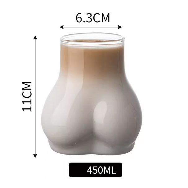 Creative Funny Transparent Single-Layer Coffee Glass Cocktail Cup_maomaolike.com
