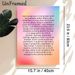 Acceptance Quote Painting Poster, Soft Gradient Inspirational Text Poster, Thought-provoking Acceptance Message Ideal For Home, Office And Recovery_maomaolike.com