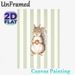 Squirrel Themed Painting Poster, Soft-hued Cute Squirrel Holding Acorn Poster, Warm Whimsical Design Ideal For Living Room, Bedroom Wall Decor_maomaolike.com