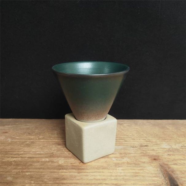 Stoneware mug creative ceramic retro coffee cup_maomaolike.com