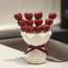 Cute Dessert Fruit Fork Household Tableware With High Aesthetic Value, Creative Ceramic Storage Jar+stainless Steel Small Fork Set_maomaolike.com