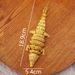 Gold-Plated With Movable Joints Tea Seat Decoration Creative Large Crocodile Handheld Craft Metal Ornament_maomaolike.com