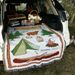 Car Trunk Blanket Retro Tapestry Net Celebrity Camping Blanket Net Celebrity Coffee Car Decoration Tablecloth Picnic Outdoor_maomaolike.com