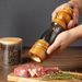 Transparent Wooden Pepper Spice Salt Mill Grinder Muller For Kitchen_maomaolike.com
