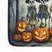 Calacas Skeletons Spooky Halloween Memory Foam Kitchen Mat Machine Washable Anti-Fatigue Mat Cushion Comfort Bath Mat Or Kitchen Rug_maomaolike.com