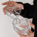 Girl Heart Instagram Bow Heart Shaped Glass Jewelry Box European Relief Retro Home Storage Box Decorative Ornament_maomaolike.com